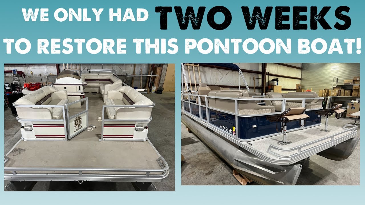 Pontoon Restoration on a SHORT Timeline