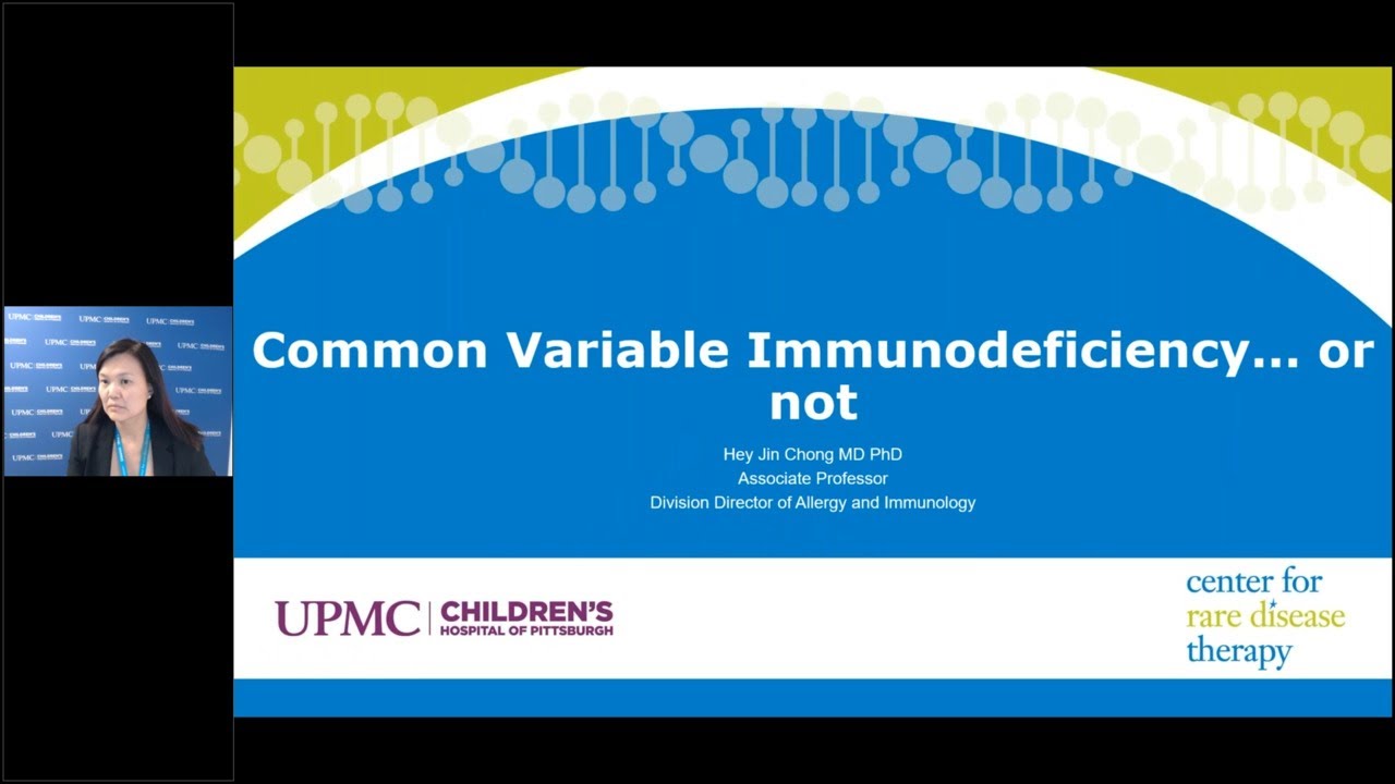 Treatment Approaches for Common Variable Immunodeficiencies and Related Disorders | UPMC Children's