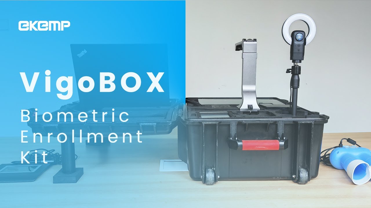 EKEMP VigoBOX&trade; MOSIP Compliant Biometric Enrollment Kit: Simplified Identity Registration