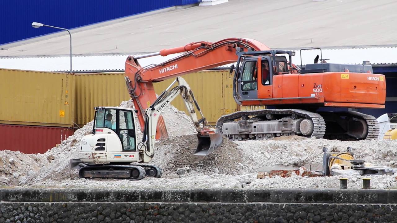 Abbruch Getreidespeicher Osthafen Frankfurt *Teil 3*