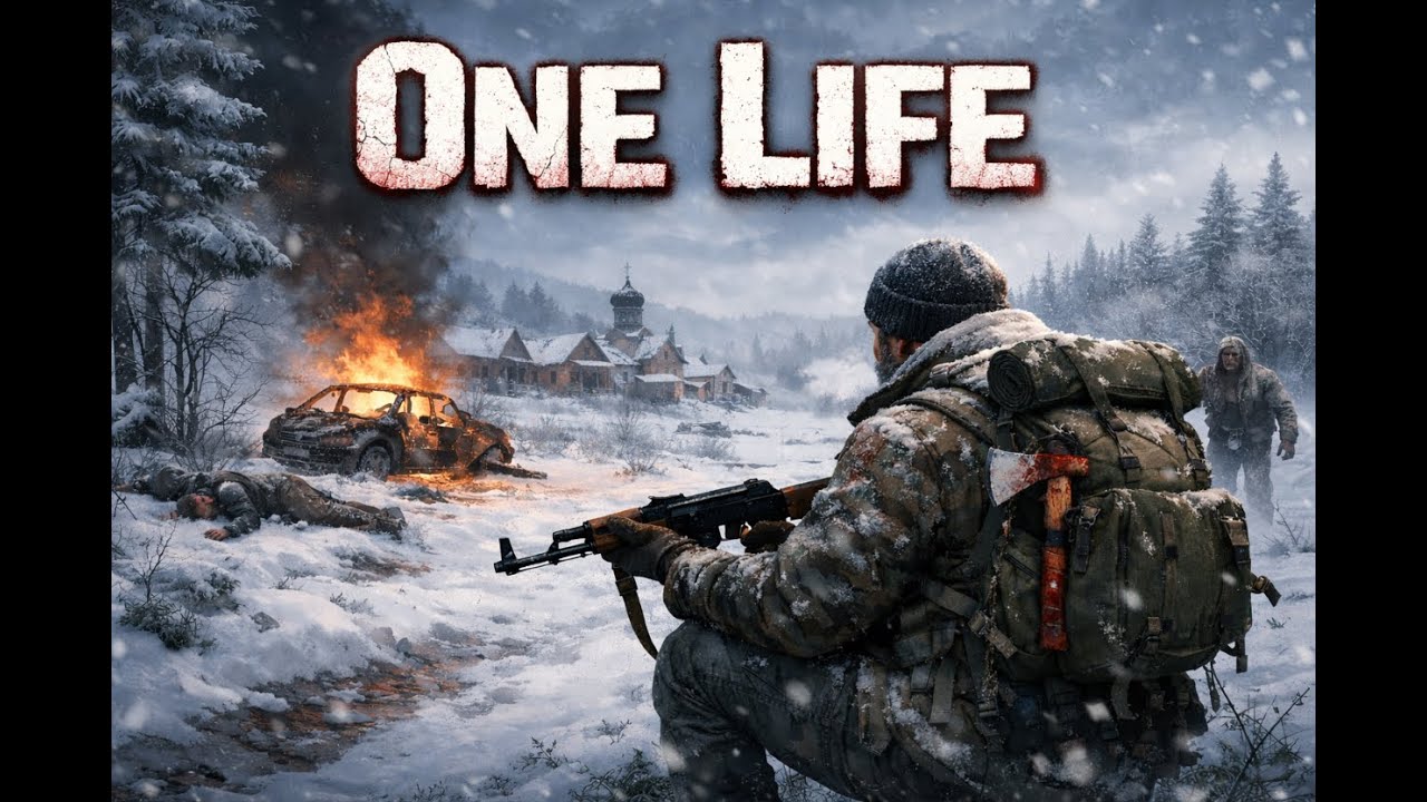 Surviving with my One Life on DayZ Winter Chernarus