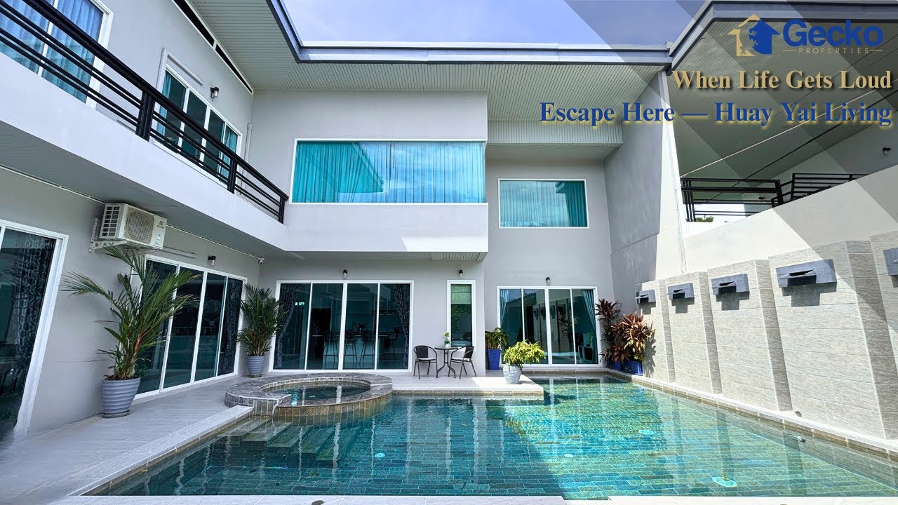 A Spacious and Peaceful Home to Relax Every Day Located in HuayYai | ฿10,950,000!!!🏠