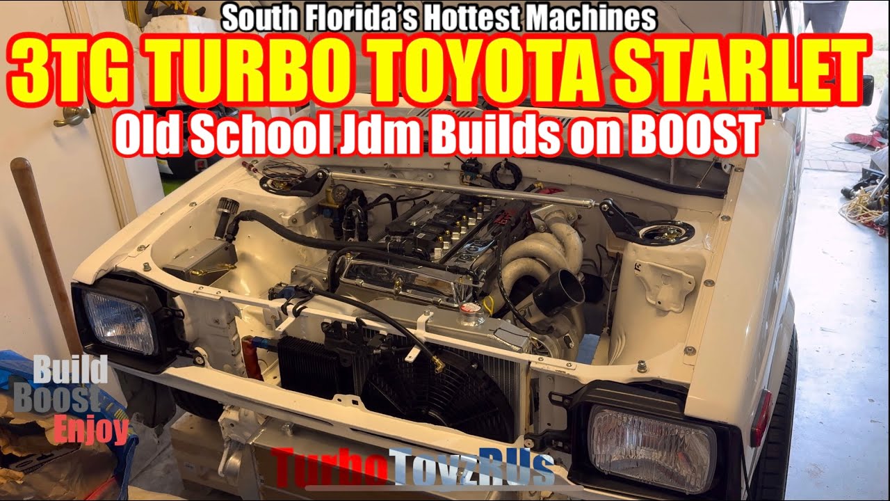 HOTTEST JDM Builds 3T-GTE TOYOTA STARLET TURBO