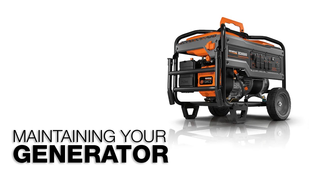 Maintaining Your Generator