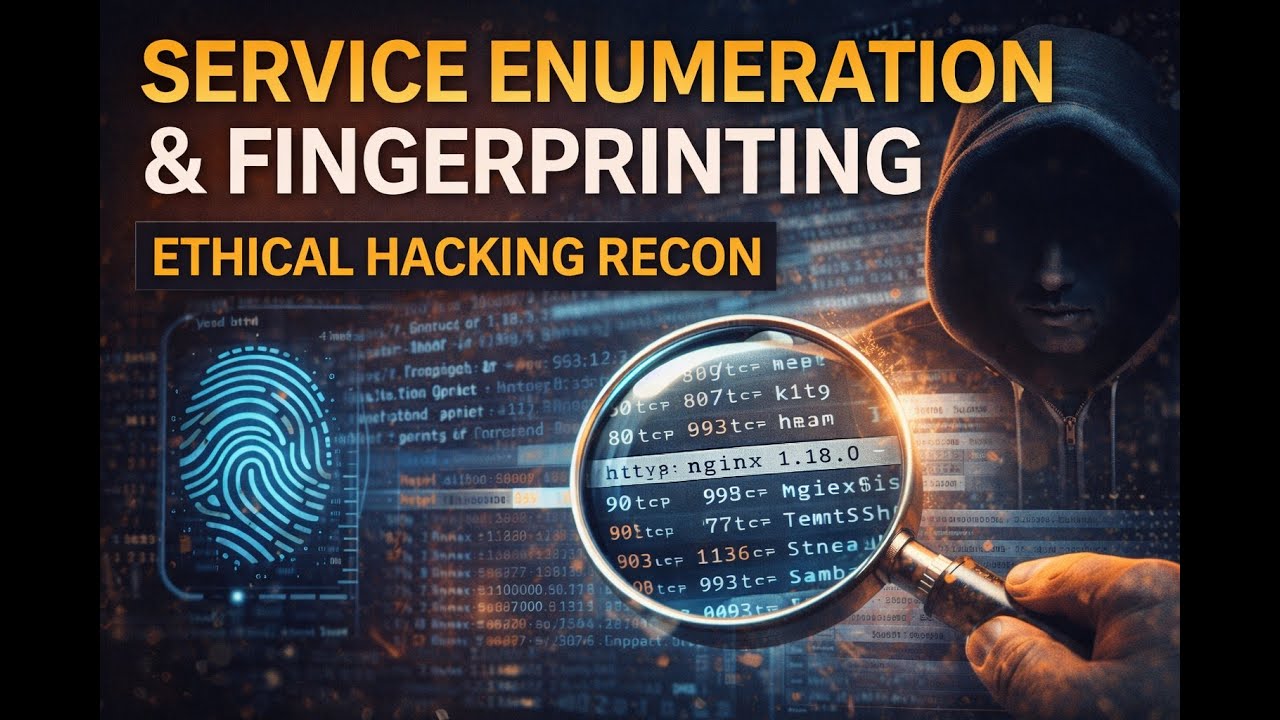 Service Enumeration & Fingerprinting Explained | Ethical Hacking Reconnaissance