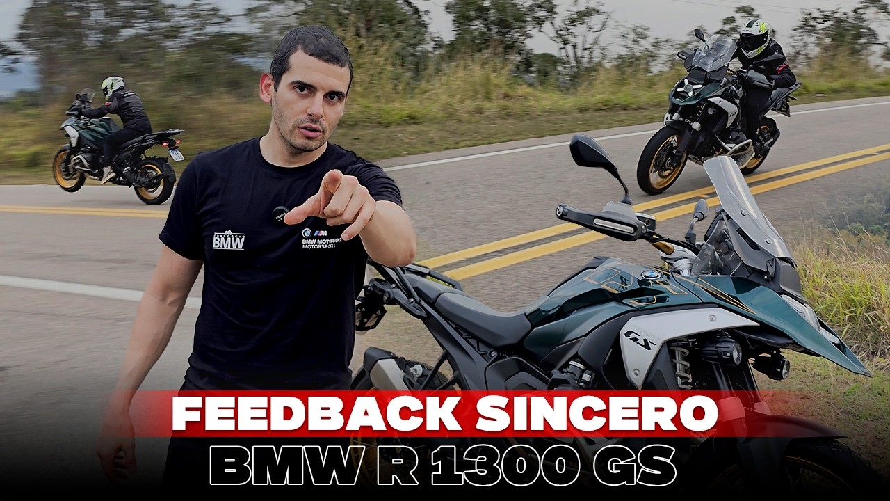 NÃO COMPRE UMA BMW R 1300 GS ANTES DE ASSISTIR ESSE VÍDEO | TESTE RIDE COMPLETO | + 5.000 KM RODADOS