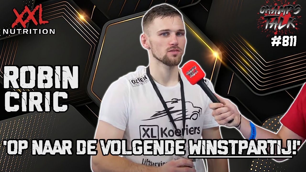 ‘We moeten BEUKEN zei Mike!’ Robin Ciric #GLORY93 Post Fight Interview 🥊💥