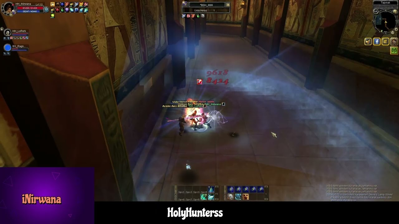 TRSRO KARYA iNirwana  Hunter Vs Theif Job Cave Ufaktan kan Alma #silkroadonlinetürkiye #HolyHunters