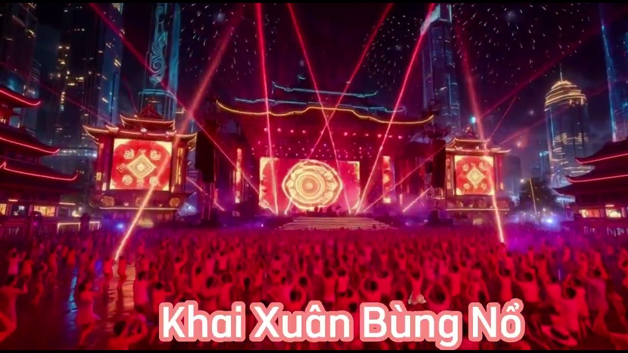 Khai Xuân Bùng Nổ - (Lunar New Year Explosion) | Nhạc Dance Tết 2026 Cực Mạnh (Vinahouse Remix)