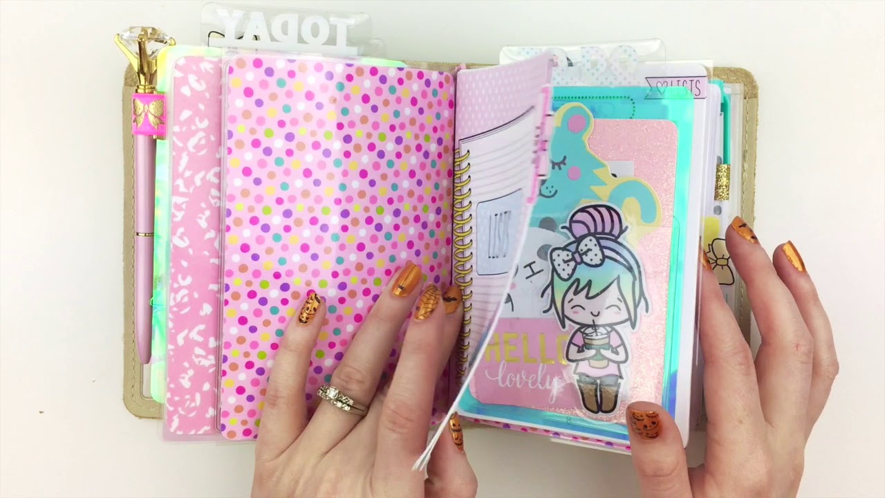 Foxy Fix No. 3 Moonlit A6 Planner Setup