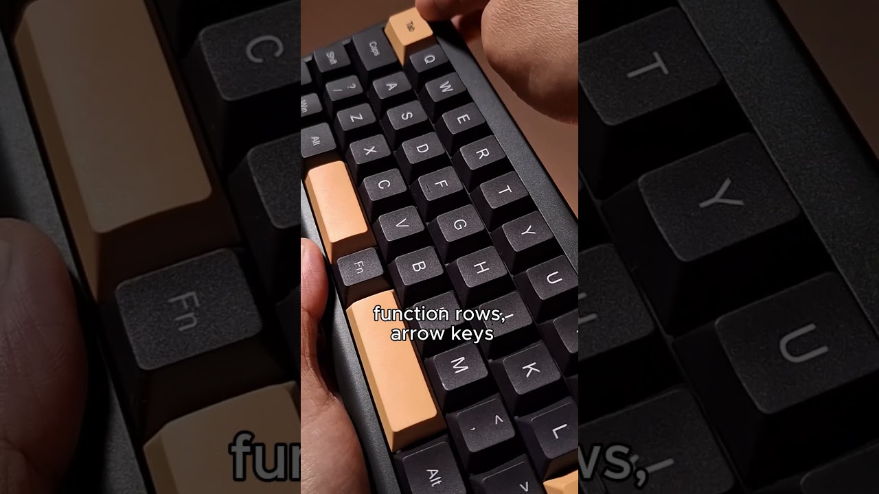 40% keyboard is challenging #pcgamer #gamingpc #pcgaming #pcbuild #pcmr #pchardware