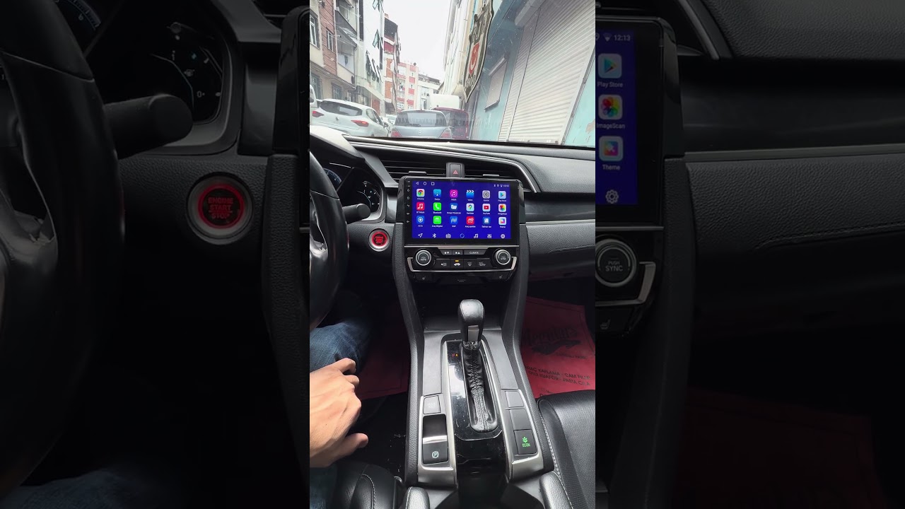 Honda Civic FC5 Multimedya #fc5 #hondacivic #androidtablet