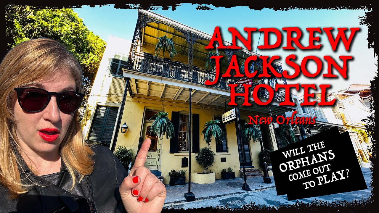 Is the ANDREW JACKSON HOTEL in New Orleans HAUNTED?  #hauntedhotel #hauntedhouse #ghoststories