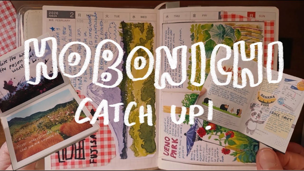 Journal with me! Hobonichi catch up before the year ends :D