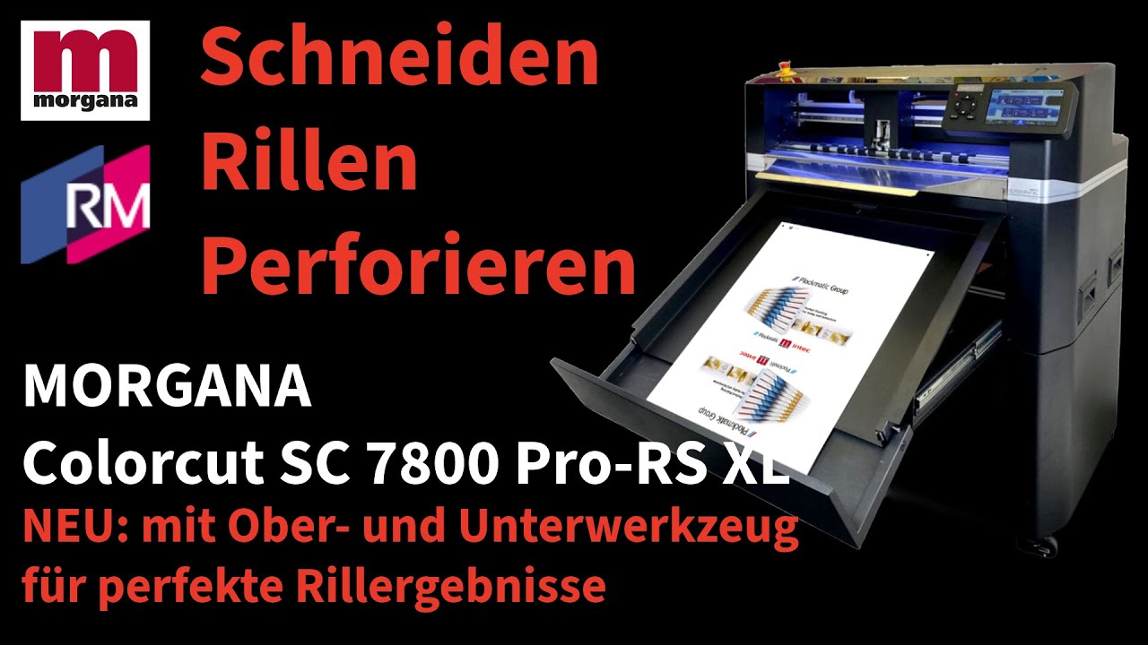 Morgana Colorcut SC 7800 Pro RS XL - automatischer Bogenschneider