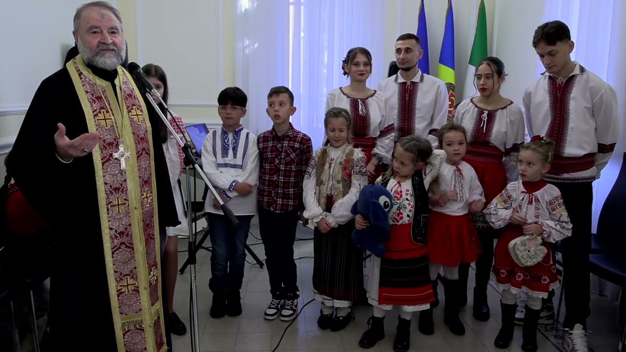 Ambasada Moldovei din Roma gazdă frumoasă pentru colindă aleasă