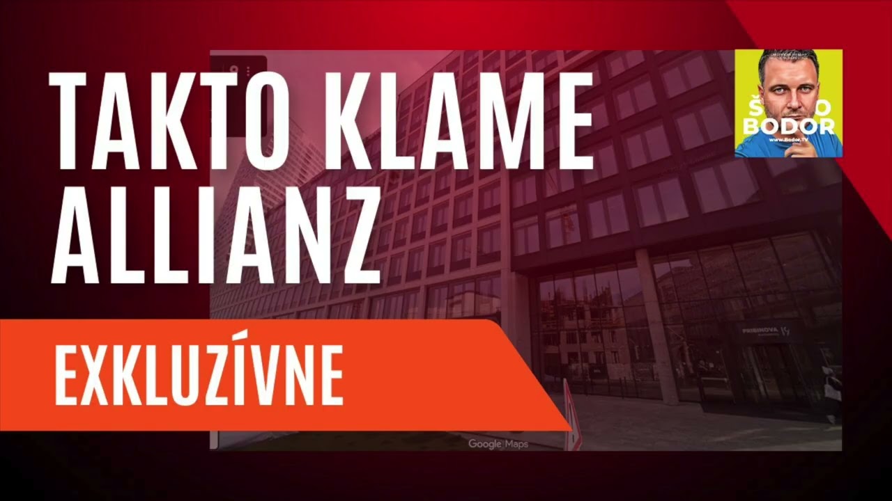 HAVARIJN&Eacute; POISTENIE OD ALLIANZ, NIE JE HAVARIJN&Eacute; POISTENIE! Skontroluj si poistku! ALLIANZ klame!