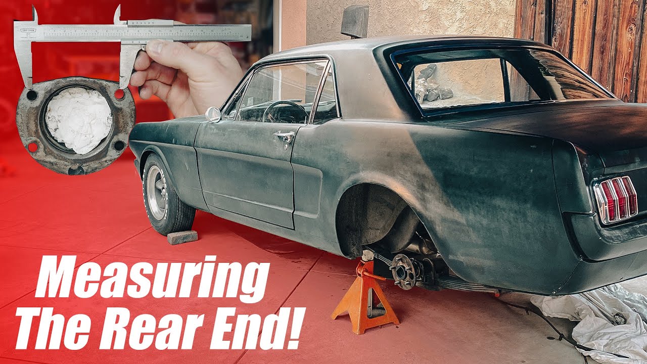 Мой Mustang 1965 года получил задние дисковые тормоза! | Как измерить заднюю ось для дисковых тор...