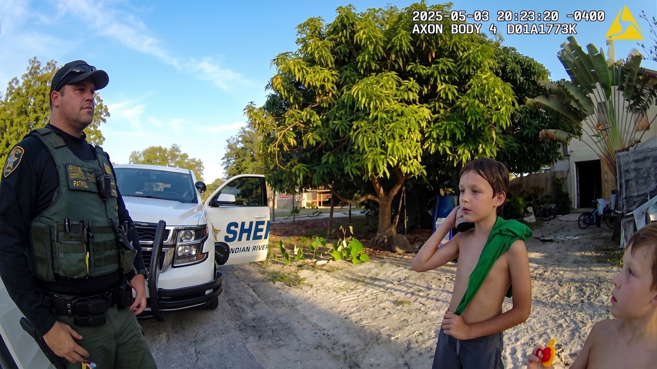 Dad Arrested After Toddler Found Alone Near Woods | Police Bodycam
