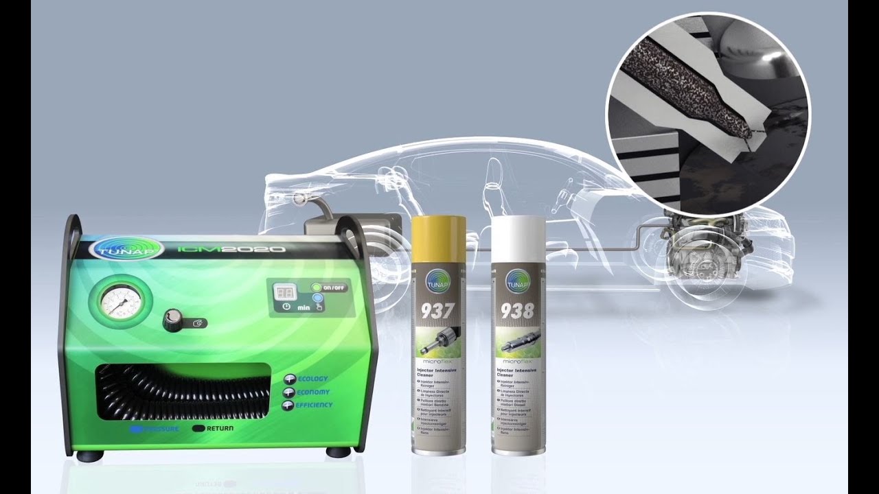 Professional Injector Cleaning | TUNAP ICM 2020 + microflex® 937/938