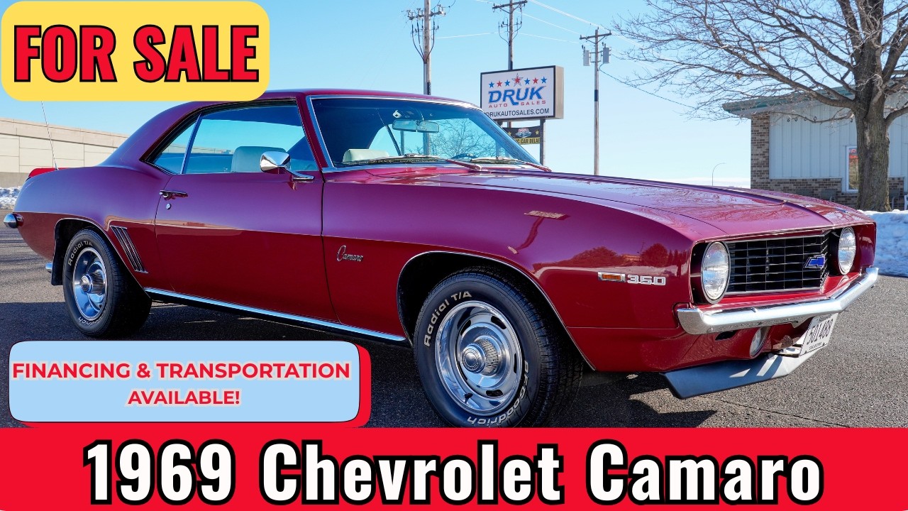 1969 Chevrolet Camaro  ** FOR SALE **   ONLY $46,980 *   #usa #camaro #classiccars