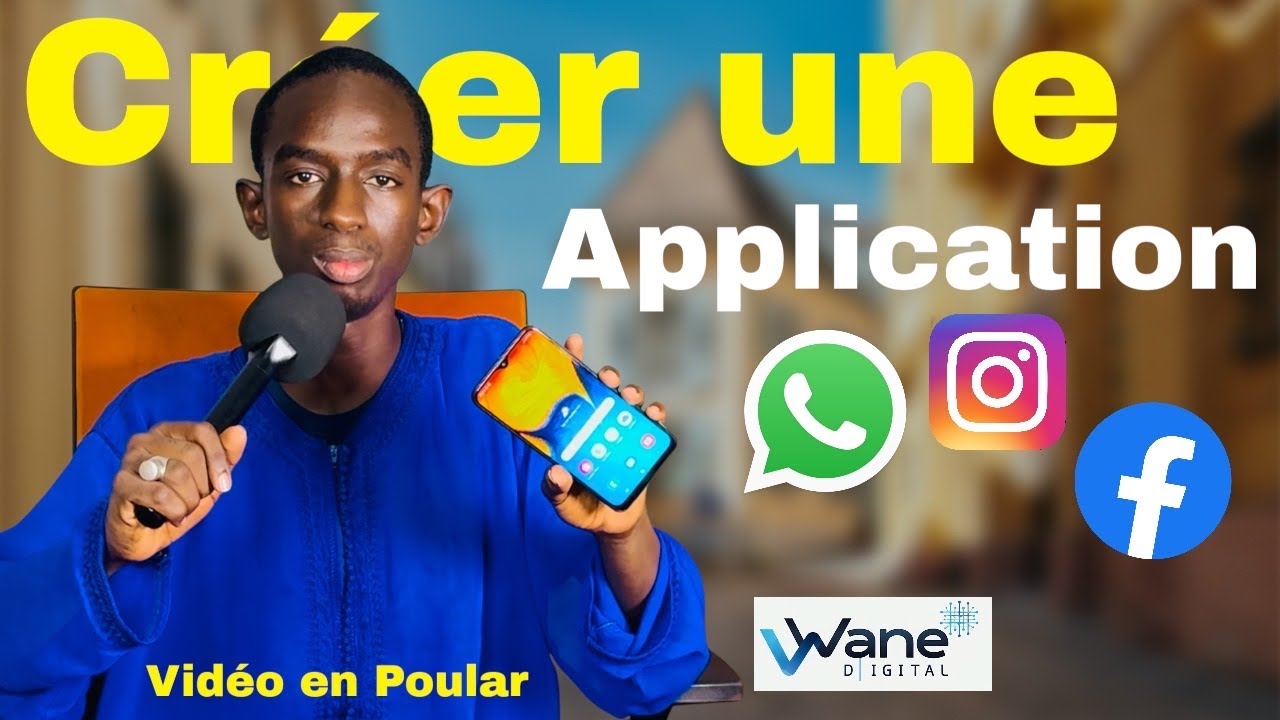 COMMENT CREER UNE APPLICATION GRATUITEMENT EN 15 MINUTES en poular