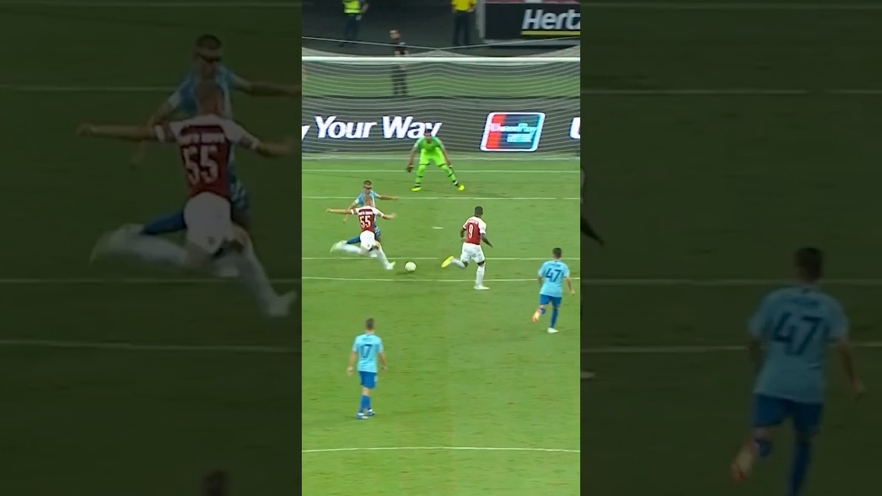 SCORING FIRST ARSENAL GOAL VS ATLETICO MADRID