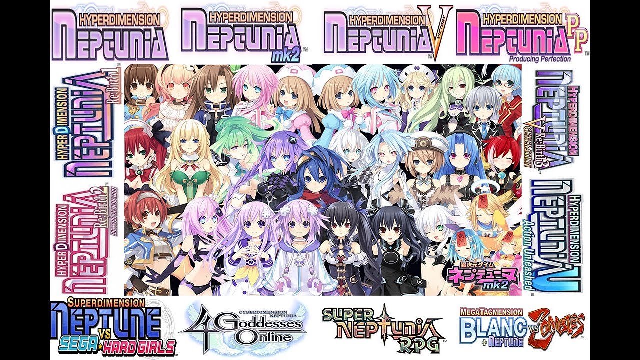 Evolution of Hyperdimension Neptunia Games [2010 - 2018]