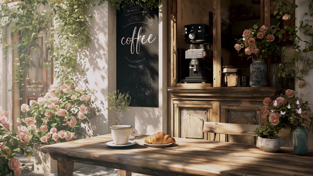 Relaxing Morning Jazz 🌿 Cozy Café Music for Study, Work & Peaceful Moments