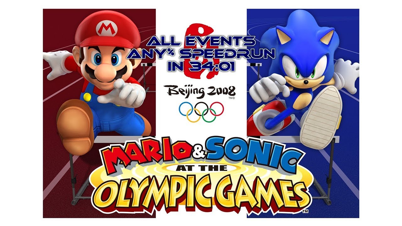 Mario & Sonic at the Olympic Games (Wii) ✪ All Events - Any% Speedrun in 