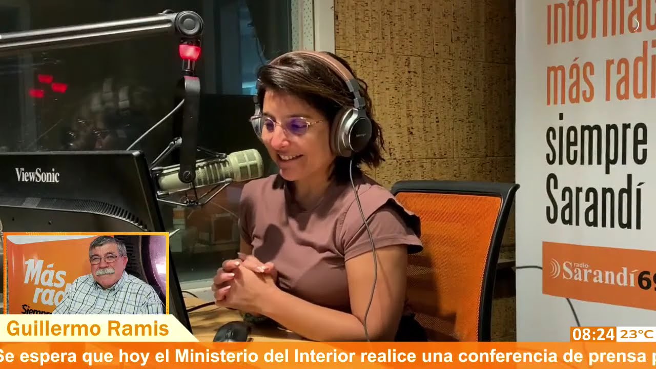 Guillermo Ramis: El pronóstico del tiempo más esperado, en Informativo Sarandí