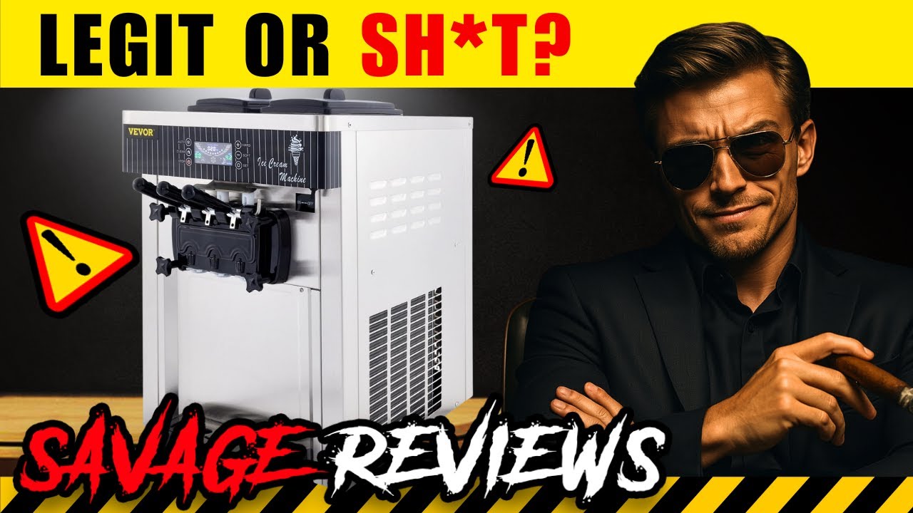 Vevor Ice Cream Machine Review: Commercial‑Grade Soft Serve&hellip; or Just Chaos? (2026)