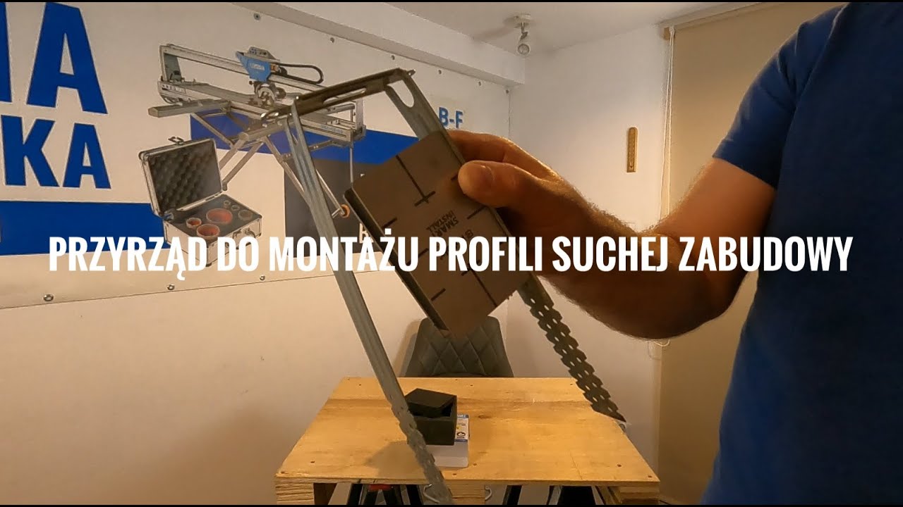 Kubala -  przyrząd do montażu profili suchej zabudowy