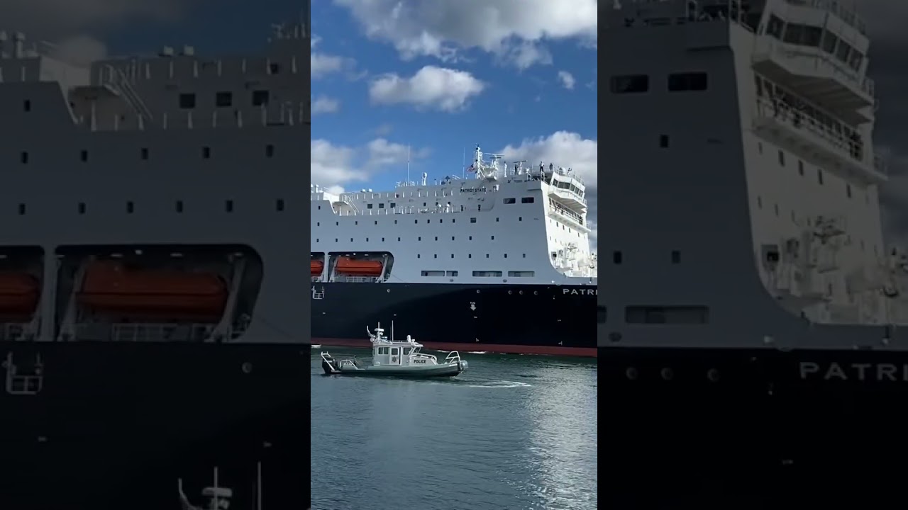 Training Ship ‘Patriot State’ At Mass Maritime Academy!!