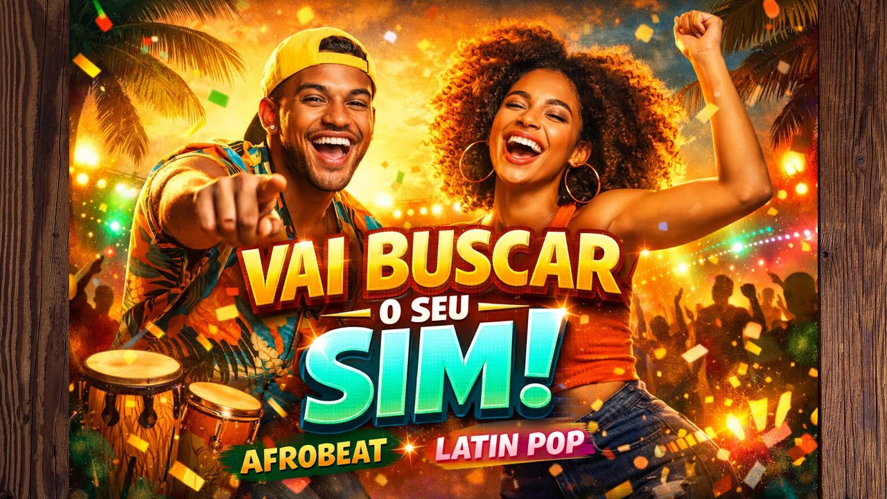 VAI BUSCAR O SEU SIM - Afrobeat Latin Pop Motivacional | Música de Exposição e Coragem
