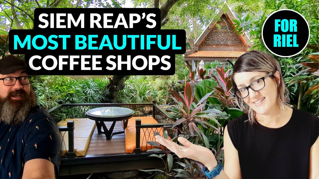 The 3 most beautiful coffee shops in Siem Reap, Cambodia! #forriel #cafe