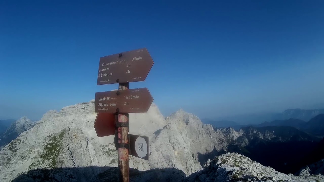 &Scaron;krlatica 2017 (iz Zadnjice prek Dolkove &scaron;pice)