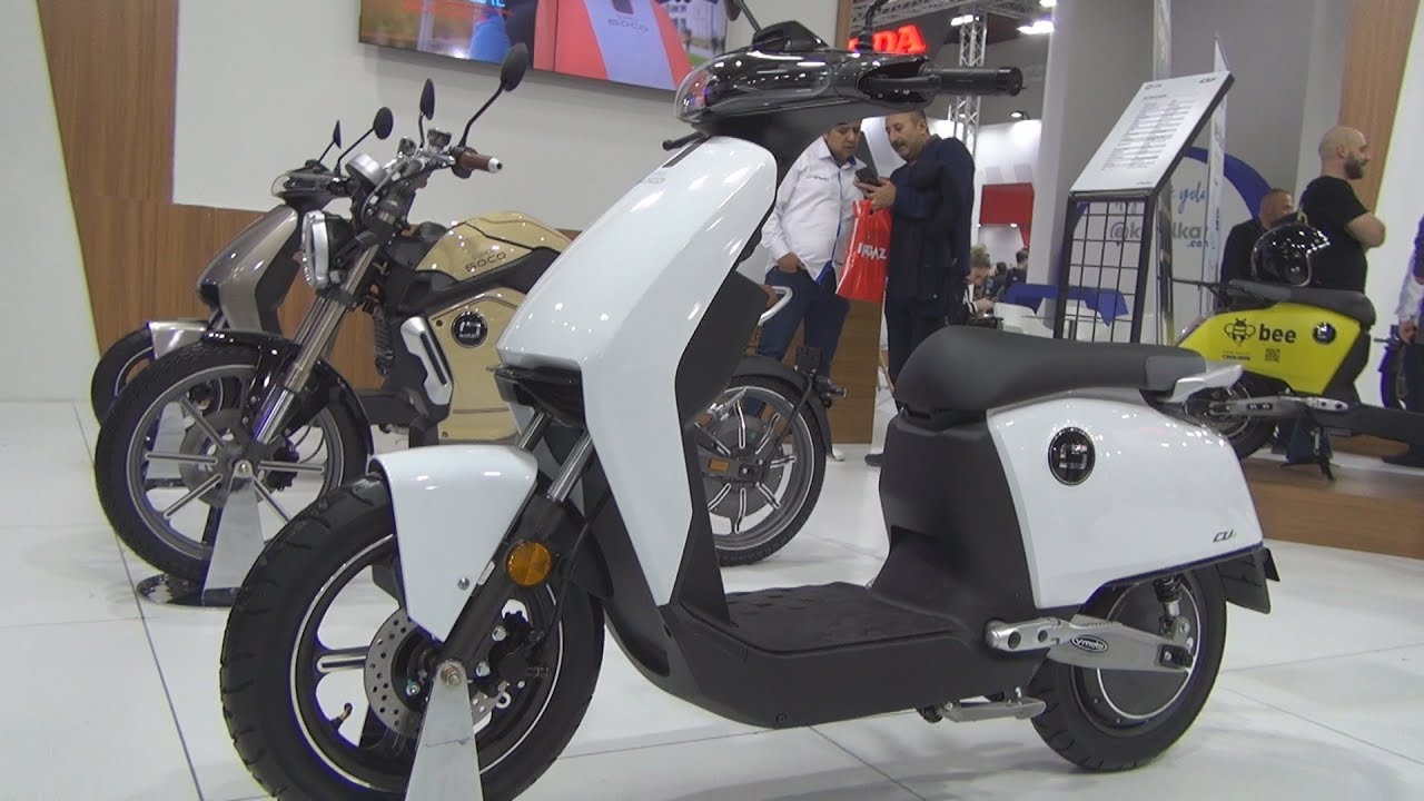 Super SOCO CUx White (2020) Exterior and Interior