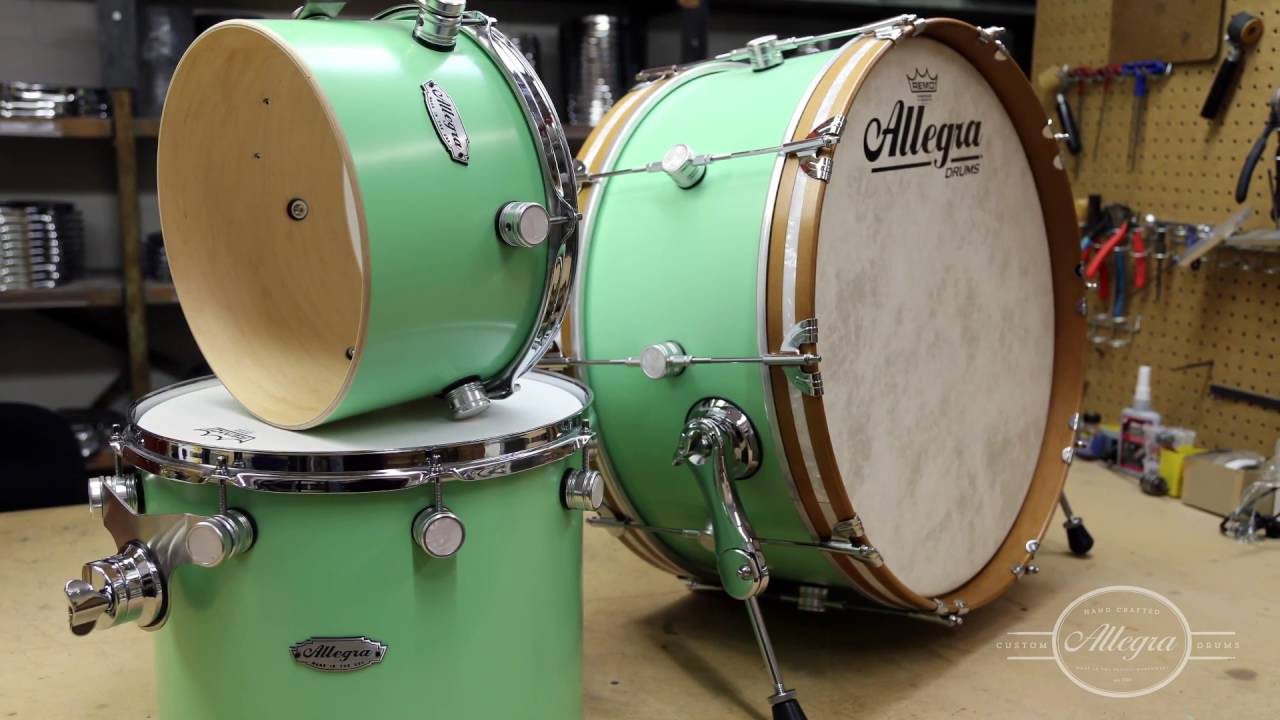 Allegra Drums Cascadian Big Baby Kit with Concert Toms