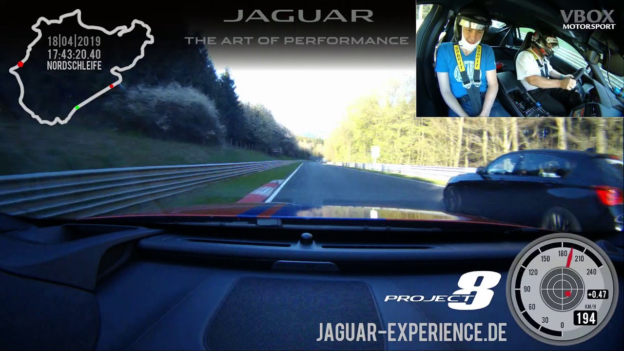 Project 8 ride with Dale Lomas, nurburgring