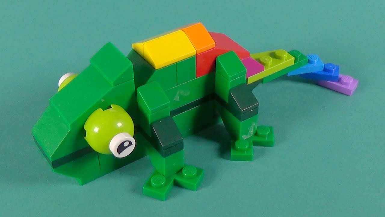 Lego Chameleon Building Instructions - Lego Classic 10697 