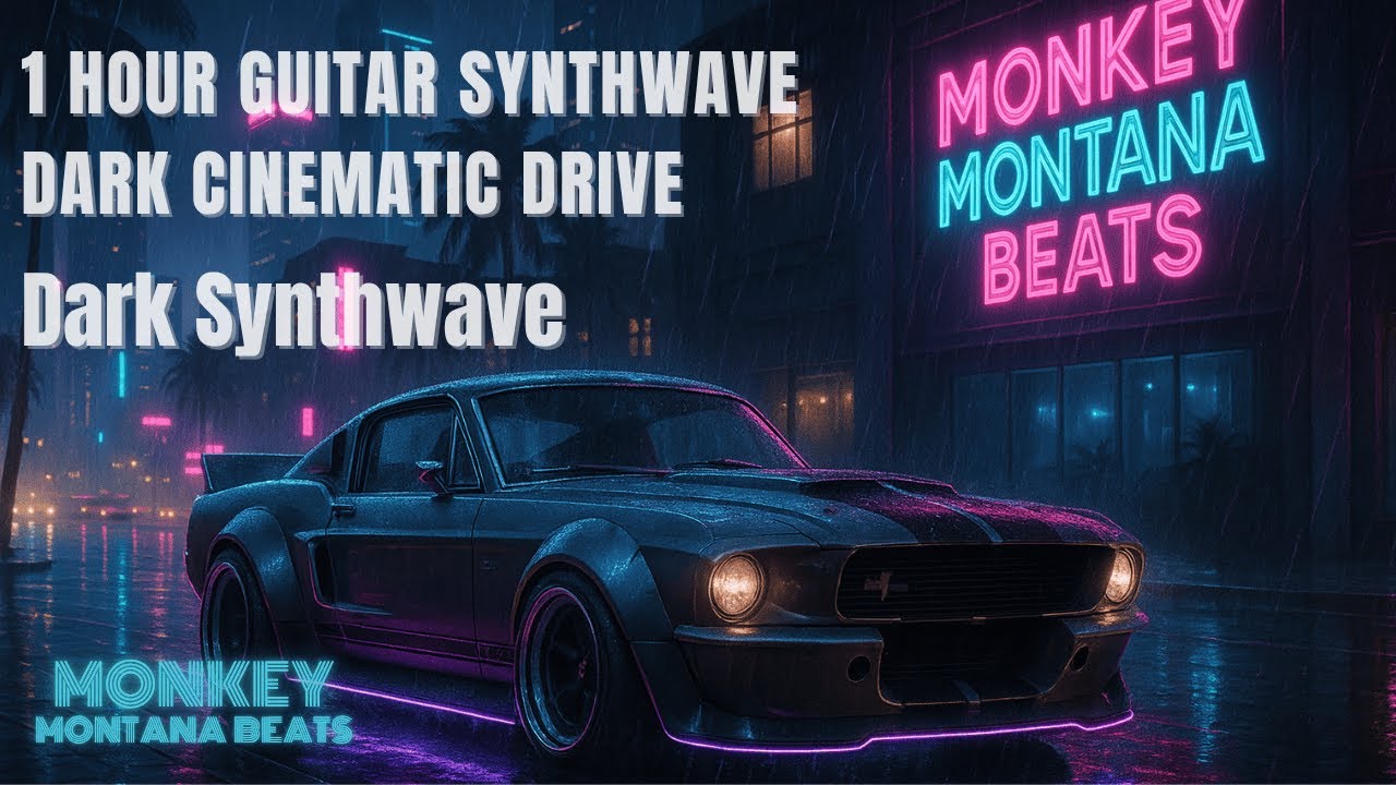 Melancholic Darkwave 🎸 1 Hour | Cinematic Ambient Music with Guitar Riffs | Inspired by Moby