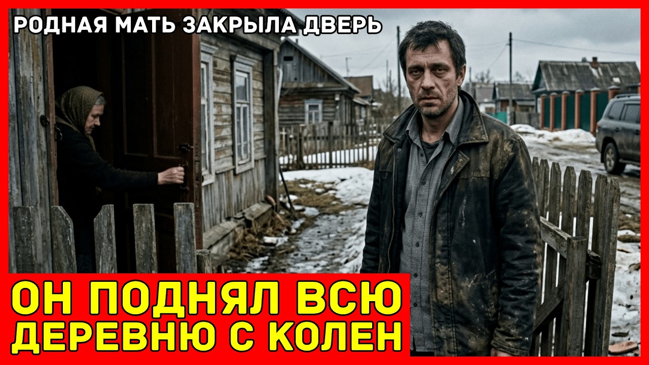 Он вышел с ЗОНЫ, а мать НЕ ПУСТИЛА в дом. Через полгода ВСЯ ДЕРЕВНЯ стояла за его спиной...