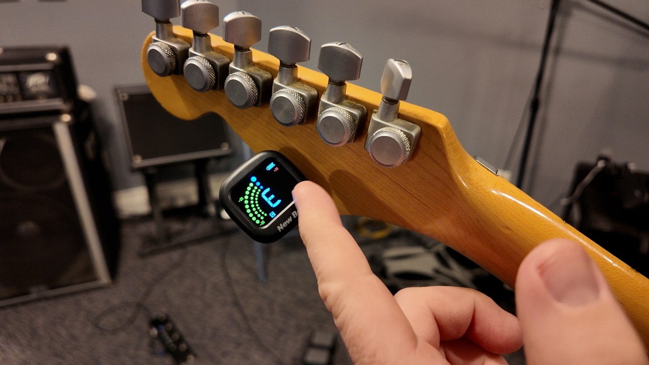 Новый тюнер для гитары Bee становится моим любимым!