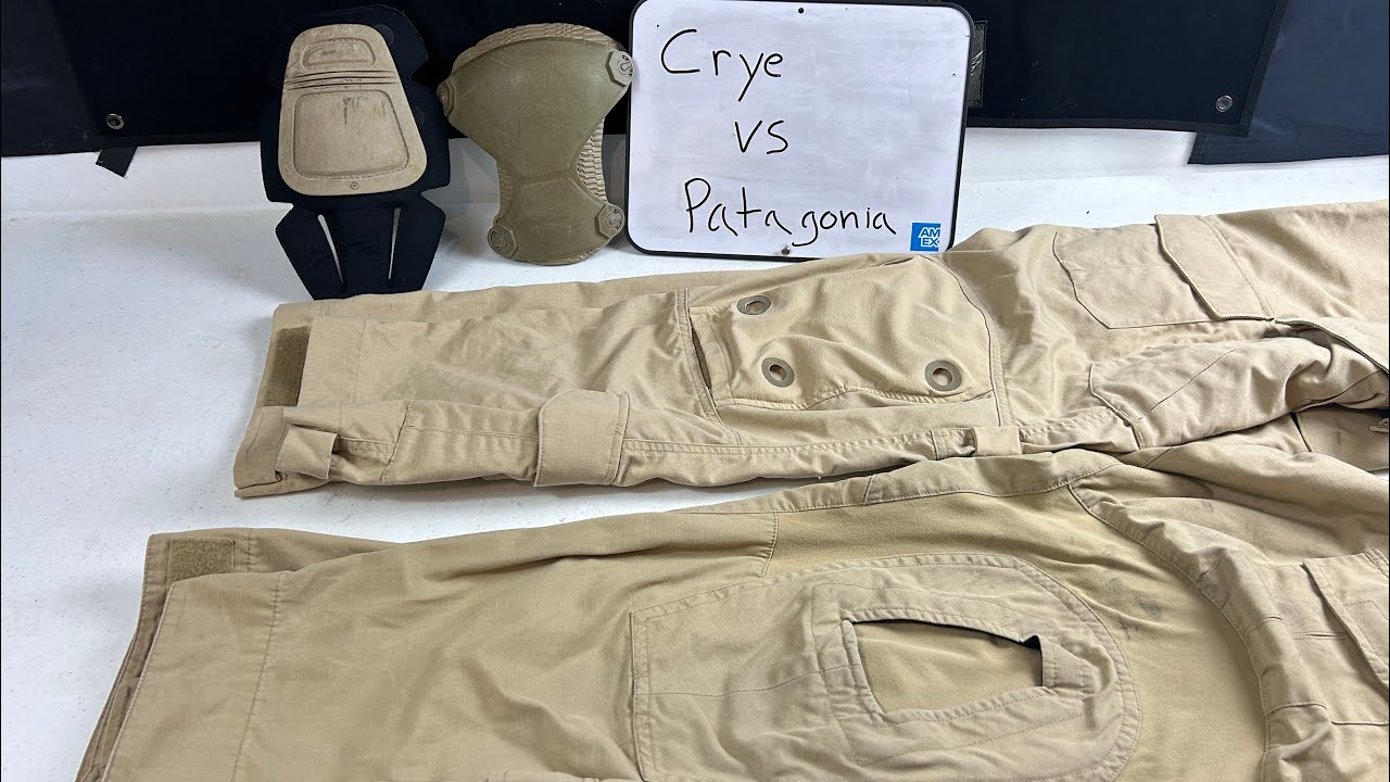 Combat Pant Comparison￼ Crye G2 vs Patagonia L9