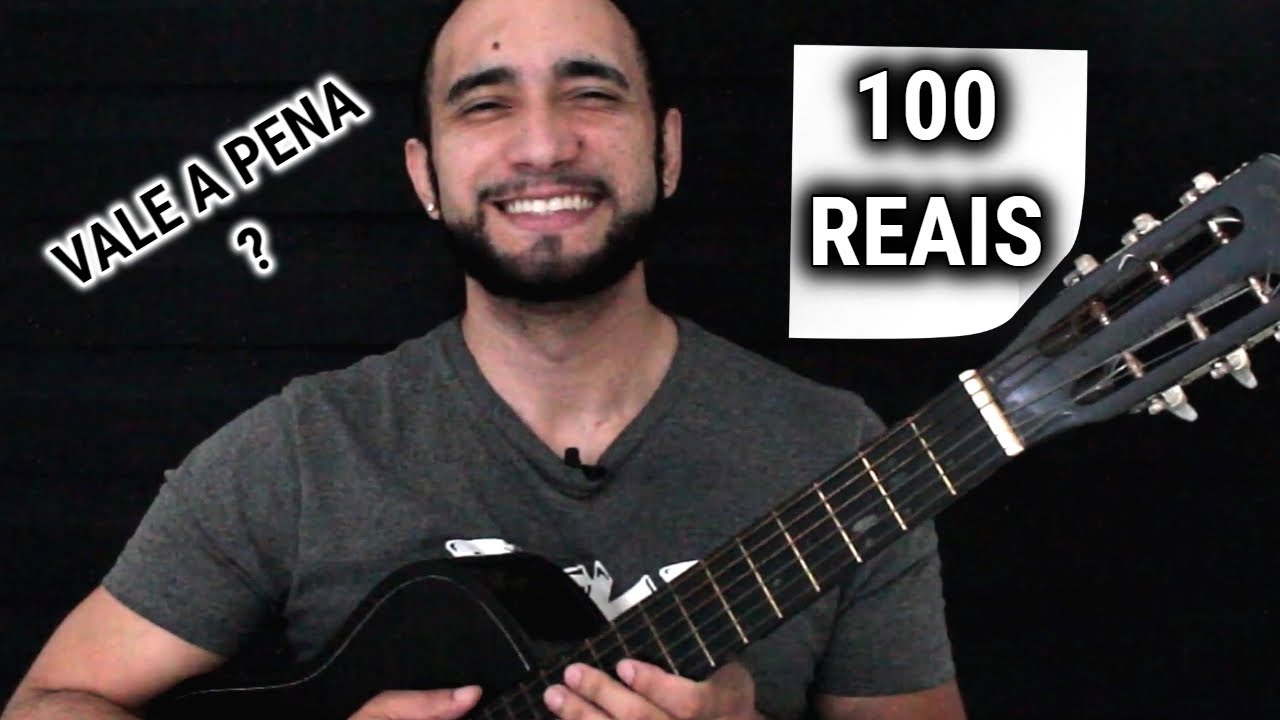 Violao bom e barato para iniciante 100 reais Austin review e teste - F&aacute;bio Costa