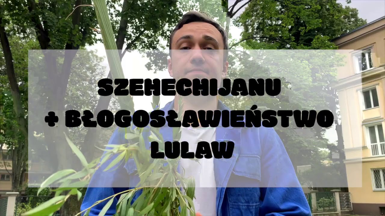 Trzęś lulawem! | Shake your lulav!