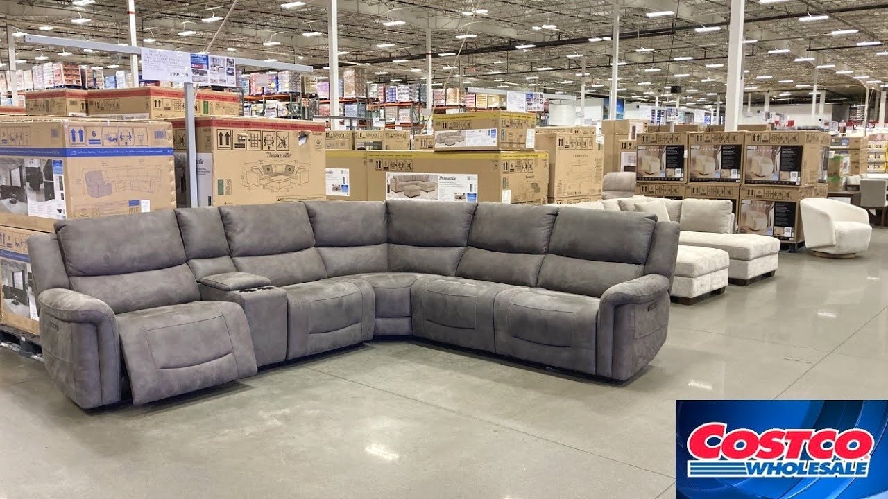COSTCO FURNITURE SOFAS COUCHES ARMCHAIRS DINING TABLES DECOR SHOP WITH ME SHOPPING STORE WALKTHROUGH