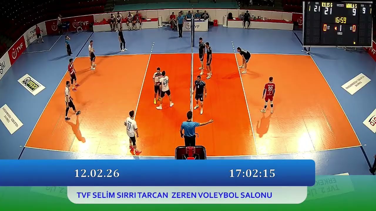 KİLİS GENÇLİK - MUĞLA SPORTİF AKADEMİ Erkekler 2. Lig Yarı Finalleri