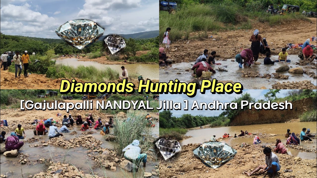 Diamonds Hunting Place  [Gajulapalli NANDYAL Jilla ] Andhra Pradesh 